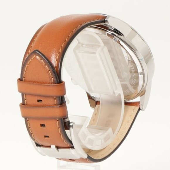 [Express Ship] Fossil Flynn Chronograph Brown Leather Watch - BQ2125 - $160 - Picture 2 of 7